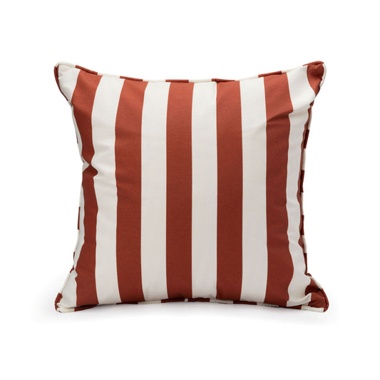 Cojín Listado Terracota