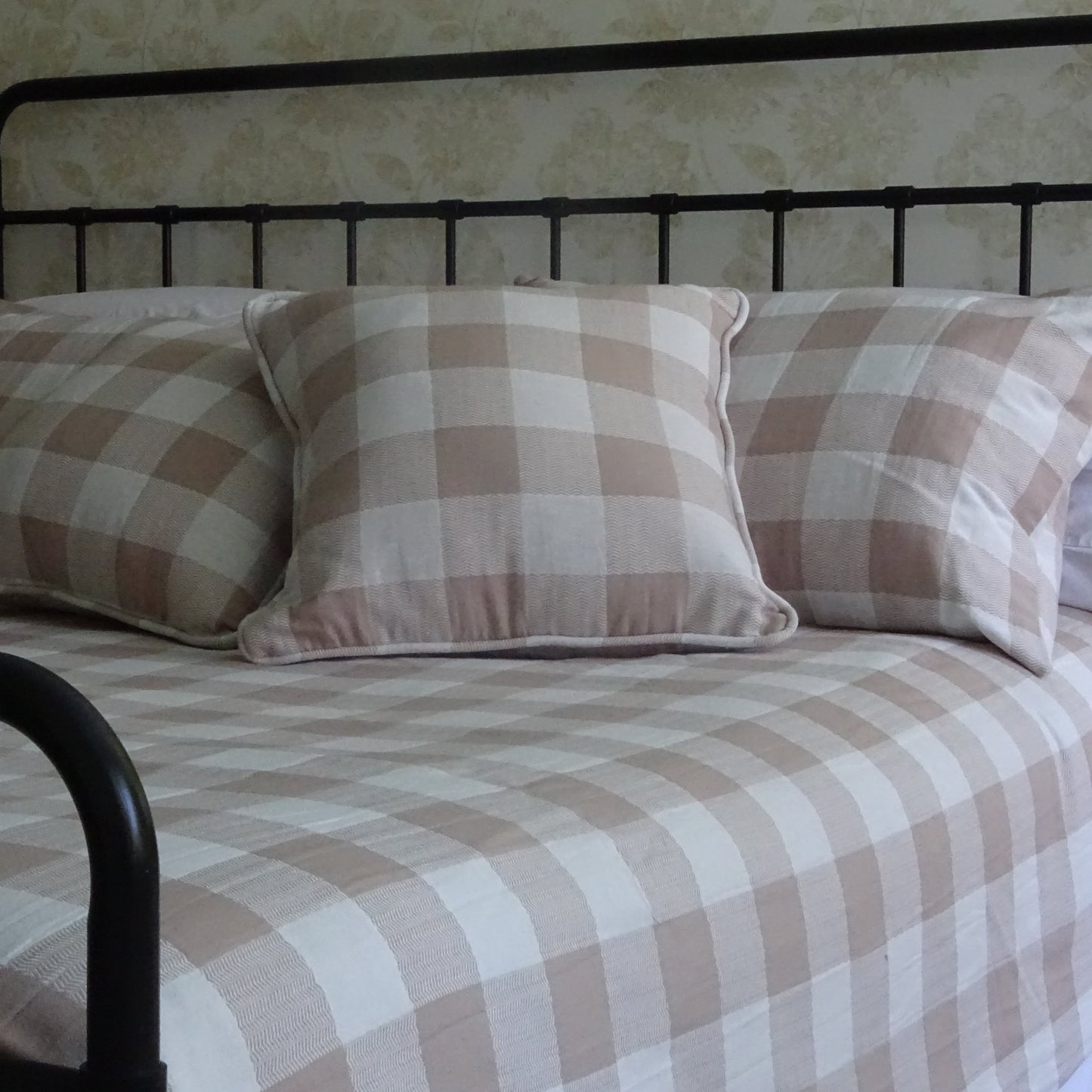 Cojín Vichy Algodón 50x50 Ross