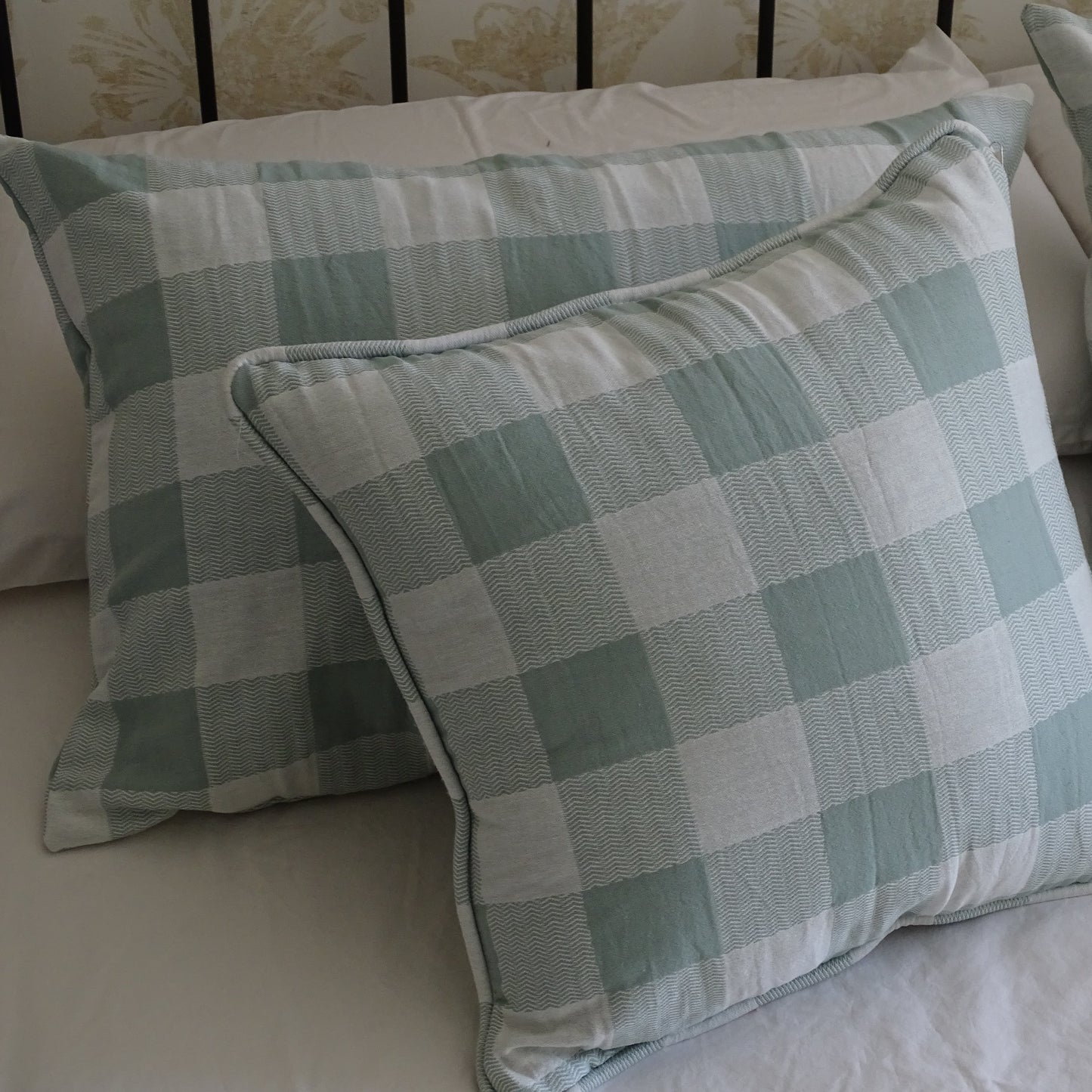 Cojín Vichy Algodón 50x50