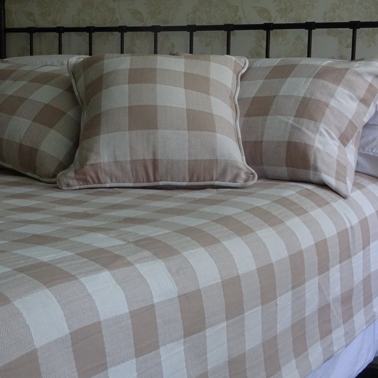 Cojín Vichy Algodón 90x50 Ross