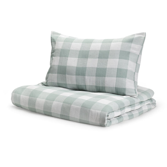 Funda Plumón King Vichy Aqua Algodón