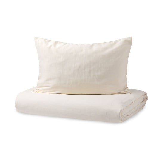 Cubre Plumón 2 King-Super King Crema