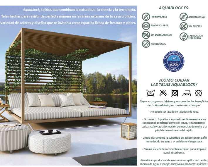 Cojín Estampado Maranta Preto