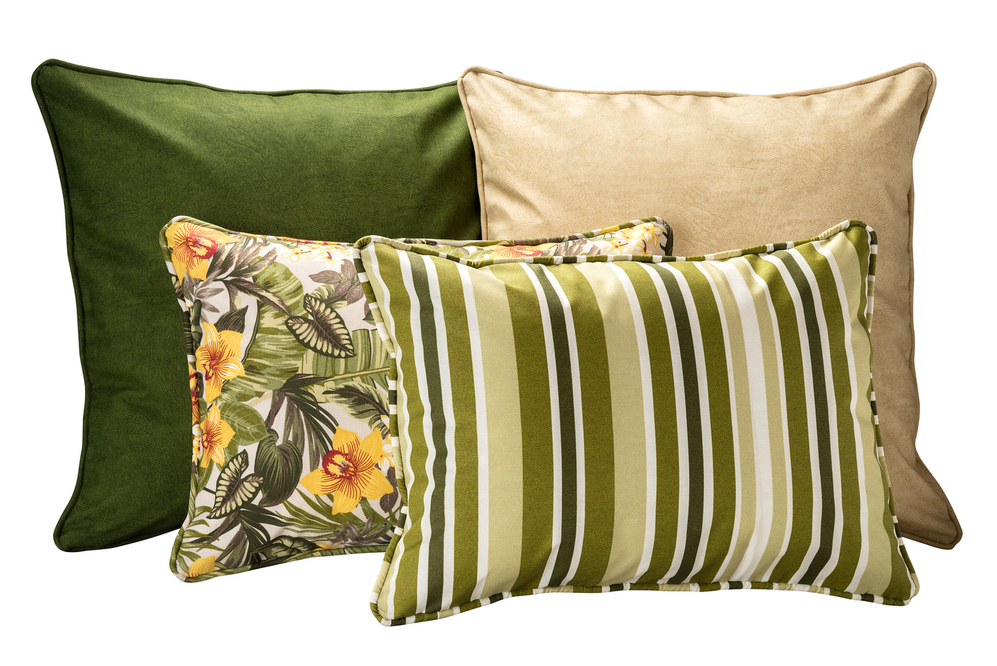 Cojín Estampado Guarapua Verde