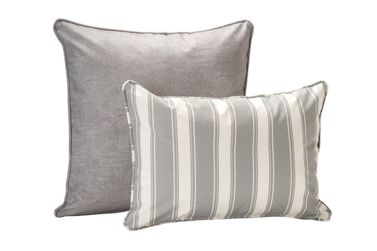 Cojín Estampado Tunas Cinza