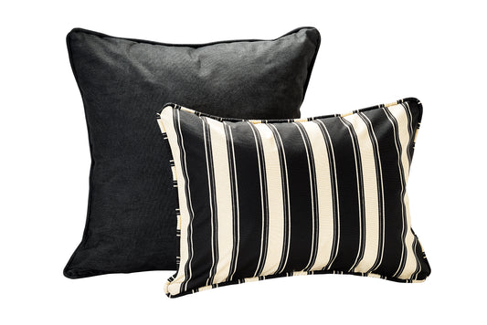 Cojín Estampado Tunas Preto