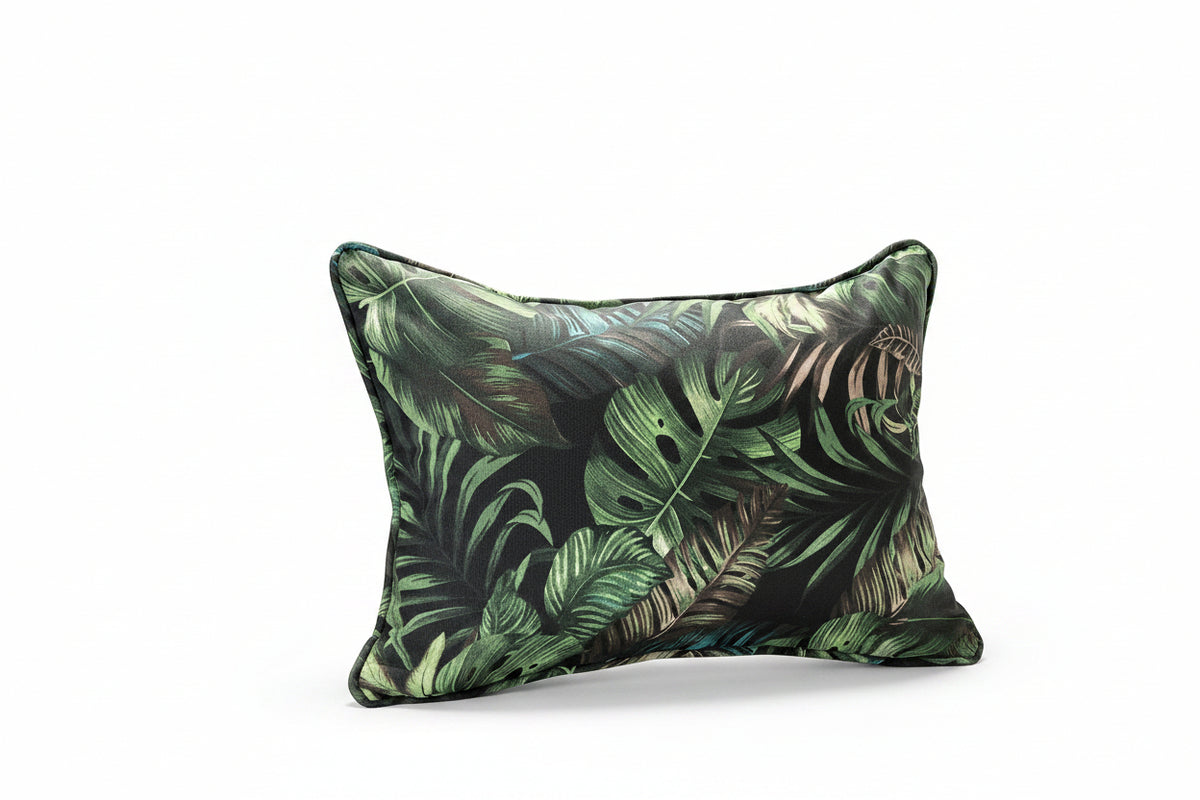 Cojín Estampado Maranta Preto