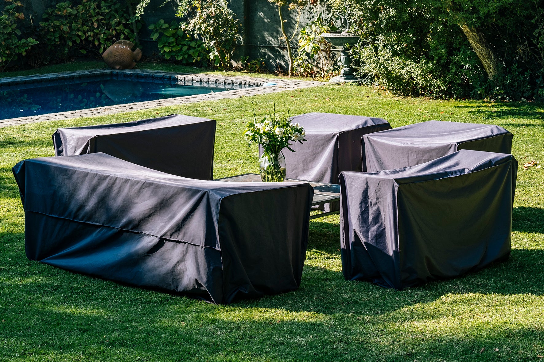 Telas de exterior – Casa Rayun